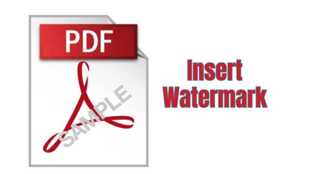 PDF to Watermark