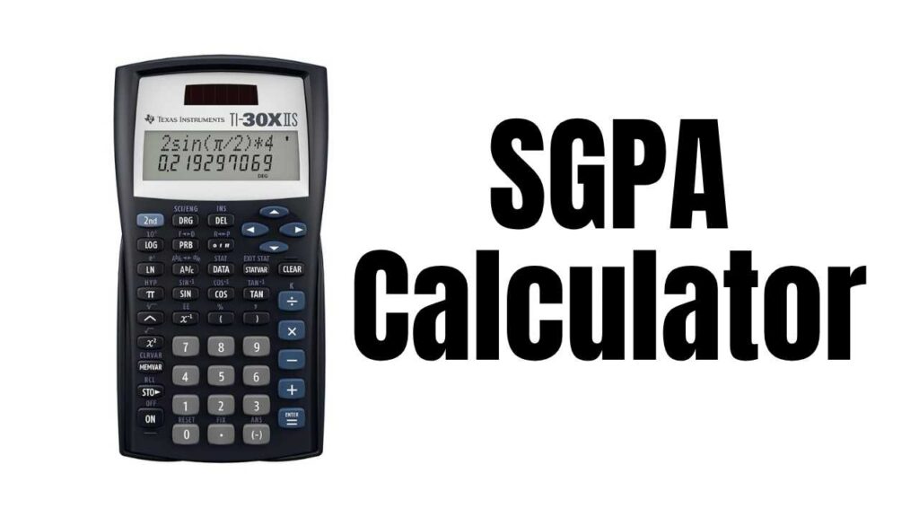 SGPA Calculator